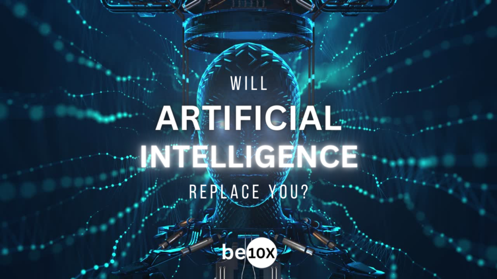 Blue White Minimalist Futuristic Artificial Intelligence Instagram Story Video YouTube Thumbnail