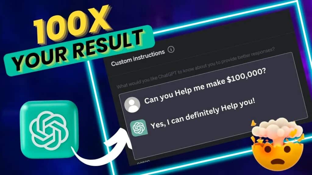 How to Boost ChatGPT Outcomes: The Proven Formula For 100x Better Prompts 2 How to Boost ChatGPT Outcomes: The Proven Formula for 100x Better Prompts